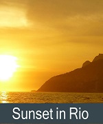 Sunset in Rio Icon